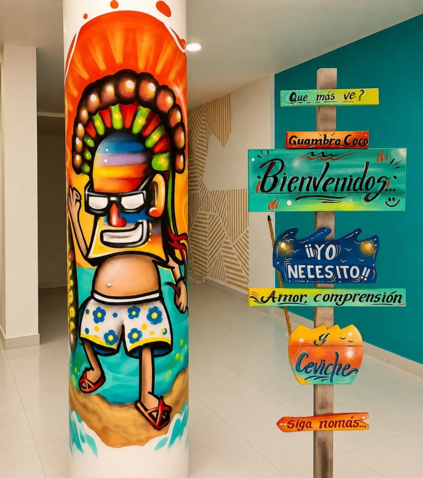 Mural Gastronómico Gourmet